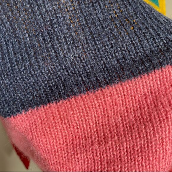 Brave Soul London Rainbow Stripe Sweater - Size M - Picture 4 of 6